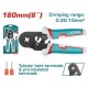 TOTAL ΕΠΑΓΓ. ΠΡΕΣΑ ΑΚΡΟΔΕΚΤΩΝ ΜΕ ΚΑΣΤΑΝΙΑ 160mm (THCPG2510)