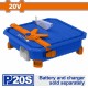 WADFOW ΚΟΦΤΗΣ ΠΛΑΚΙΔΙΩΝ ΜΠΑΤ. Li-ion 20V ΧΩΡΙΣ ΜΠΑΤΑΡΙΑ & ΦΟΡΤΙΣΤΗ (WUU1501)