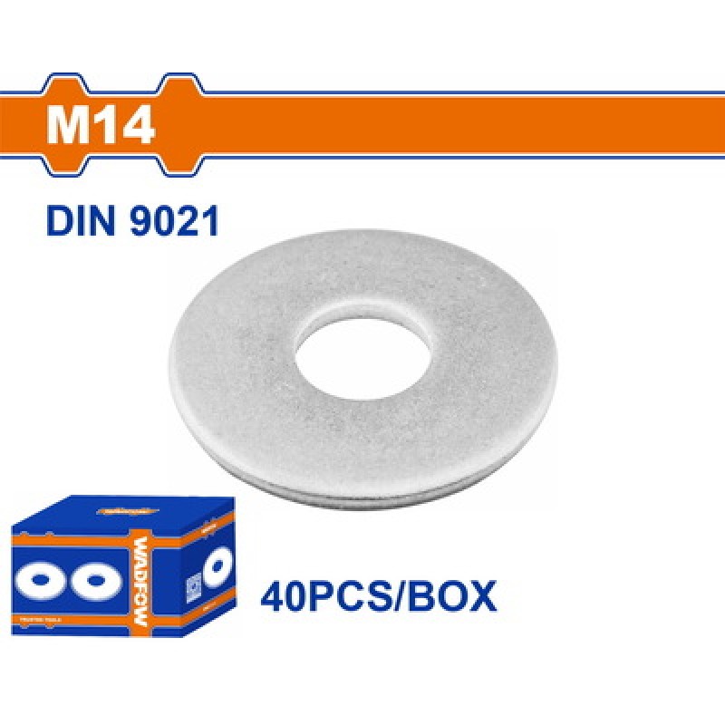 WADFOW ΡΟΔΕΛΑ ΓΑΛΒ. DIN9021 14mm 40TEM (WVWC516)