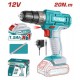 TOTAL ΔΡΑΠΑΝΟΚΑΤΣΑΒΙΔΟ ΜΠΑΤ. Li-ion 12V / 1.5Ah / 20Nm / 1 ΜΠΑΤ (TDLI1218)