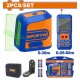 WADFOW ΣΕΤ ΑΛΦΑΔΙ LASER 30m + ΜΕΤΡΗΤΗΣ ΑΠΟΣΤΑΣΕΩΝ LASER 60m ONE PROMOTION (WLDK1401)