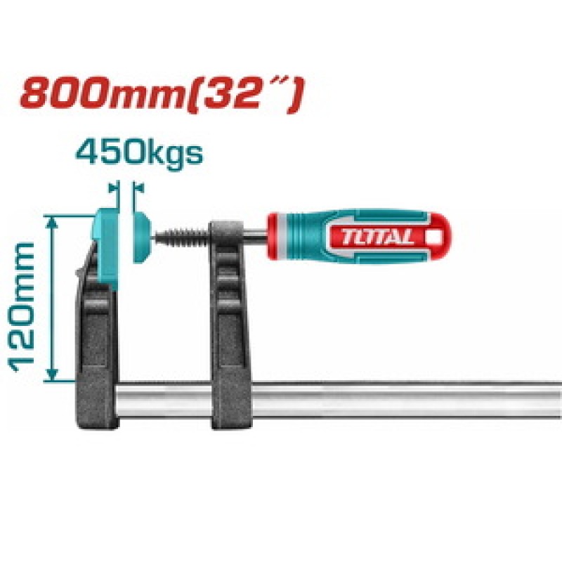 TOTAL ΕΠΑΓΓ. ΣΦΙΓΚΤΗΡΑΣ ΜΑΡΑΓΚΩΝ 120 Χ 800mm (THT1321204)