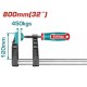 TOTAL ΕΠΑΓΓ. ΣΦΙΓΚΤΗΡΑΣ ΜΑΡΑΓΚΩΝ 120 Χ 800mm (THT1321204)
