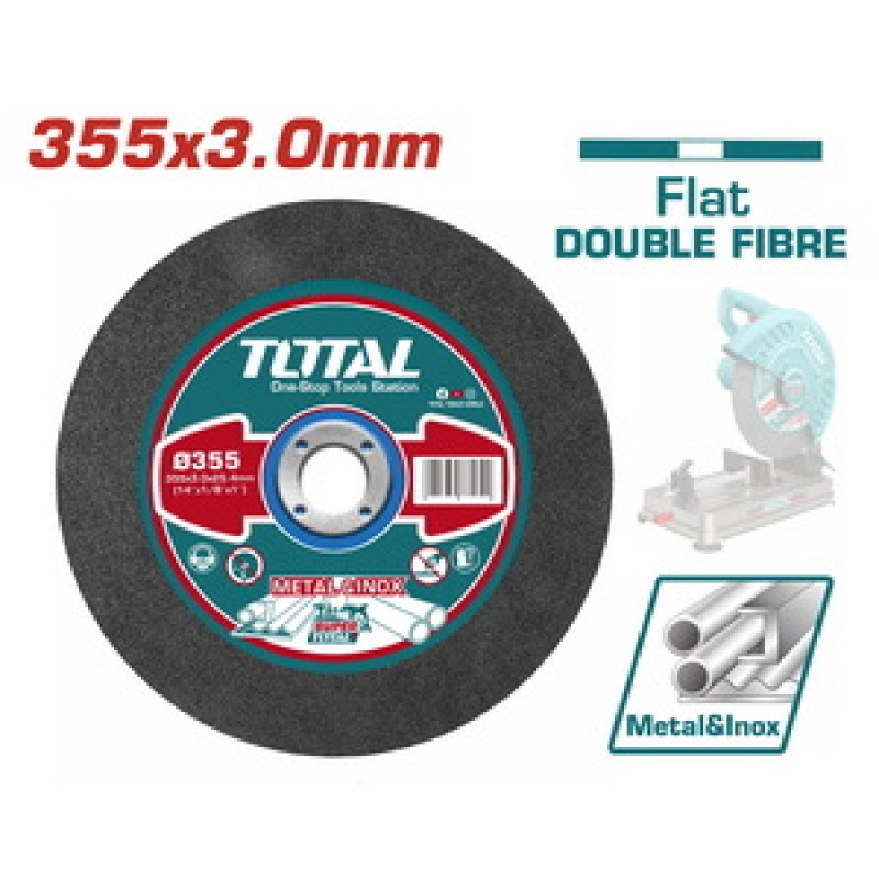 TOTAL ΔΙΣΚΟΣ ΚΟΠΗΣ ΜΕΤΑΛΛΟΥ 355 Χ 3mm (TAC2303558)
