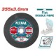TOTAL ΔΙΣΚΟΣ ΚΟΠΗΣ ΜΕΤΑΛΛΟΥ 355 Χ 3mm (TAC2303558)