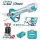 TOTAL ΕΠΑΓΓ. ΨΑΛΙΔΙ ΚΛΑΔΕΜΑΤΟΣ ΜΠΑΤ. Li-ion 16V / 2Ah / 2 ΜΠΑΤ BL Motor (TSSLI162582E)