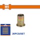 WADFOW ΠΡΙΤΣΙΝΙΑ ΣΙΔΗΡΟΥ ΜΕ ΣΠΕΙΡΩΜΑ 5mm 20ΤΕΜ (WRE1K15)
