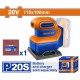 WADFOW ΠΑΛΜΙΚΟ ΤΡΙΒΕΙΟ ΧΟΥΦΤΑΣ 110X100mm ΜΠΑΤ. Li-ion 20V ΧΩΡΙΣ ΜΠΑΤΑΡΙΑ & ΦΟΡΤΙΣΤΗ (WRAP5010)