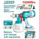 TOTAL ΠΙΣΤΟΛΙ ΒΑΦΗΣ ΜΠΑΤ. Li-ion 20V ΧΩΡΙΣ ΜΠΑΤΑΡΙΑ & ΦΟΡΤΙΣΤΗ (Με λειτουργία φυσητήρα) (TSGLI2004)