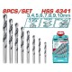 TOTAL ΕΠΑΓΓ. ΣΕΤ ΤΡΥΠΑΝΙΑ HSS DIN4341 8ΤΕΜ (TACSD0085)