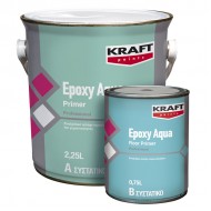 Epoxy Aqua Floor Primer Kraft εποξειδικό αστάρι 2 συστατικών (Α:2,5lt-Β:0,75lt)