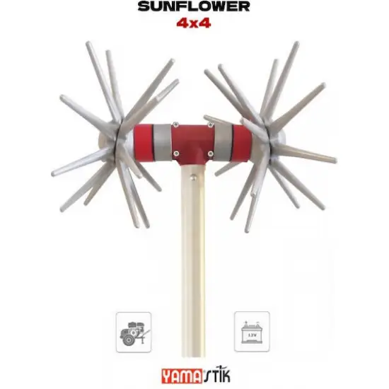 Ελαιοραβδιστικό Αχινός SUNFLOWER 4X4 12-15V YAMASTIK