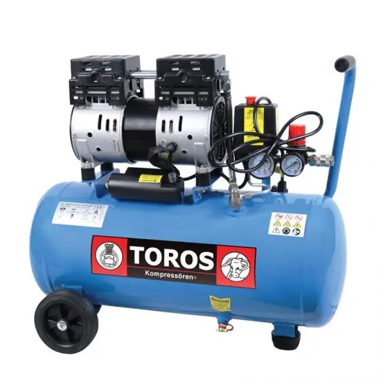 Αεροσυμπιεστής OIL FREE Χαμηλού Θορύβου TOROS 602087