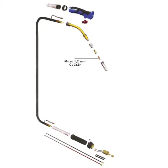 ΑΚΡΟΦΥΣΙΟ (ΜΠΕΚ) CuCrZr MIG 380V - D1.2mm
