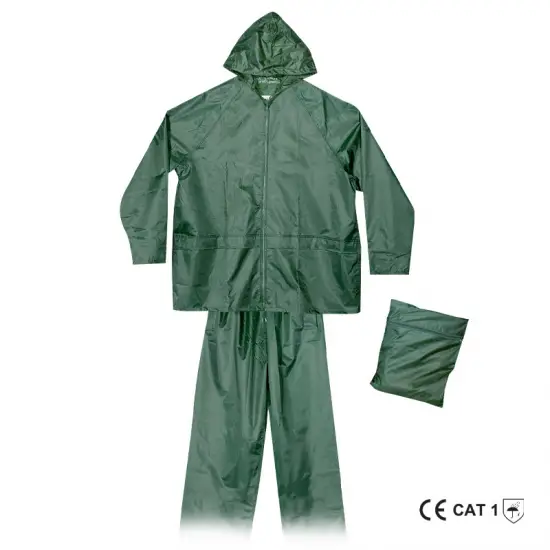 ΑΔΙΑΒΡΟΧΟ 132/NYLON ΠΡΑΣΙΝΟ ΜΕ P.V.C. ΜΕΓ.XXL