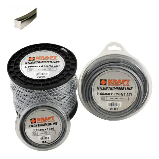 KRAFT ALU: ΝΗΜΑ ΚΟΠΗΣ 4.00mm ΣΥΣΚ.450g
