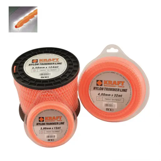 KRAFT D-TWIST: ΝΗΜΑ ΚΟΠΗΣ 4.00mm ΣΥΣΚ.450g