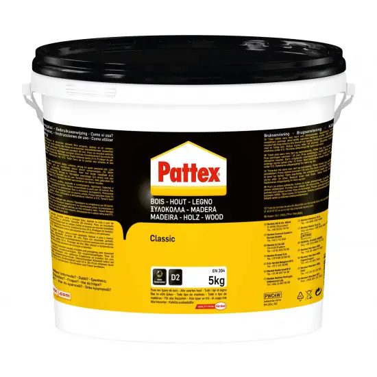 PATTEX CLASSIC ΞΥΛΟΚΟΛΛΑ ΚΡΥΣΤΑΛΙΖΕ D2