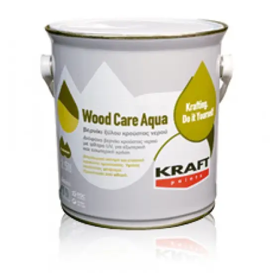 Wood Care Aqua Kraft 0,75LT Βερνίκι Κρούστας Νερού γυαλιστερό