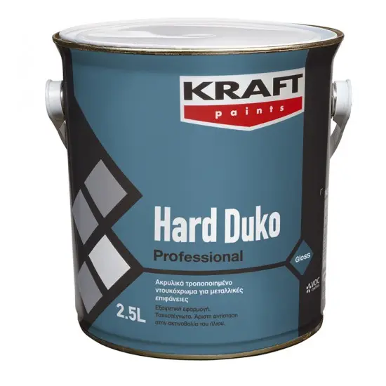 Hard Duko 0,75LT Kraft ακρυλικό ντουκόχρωμα