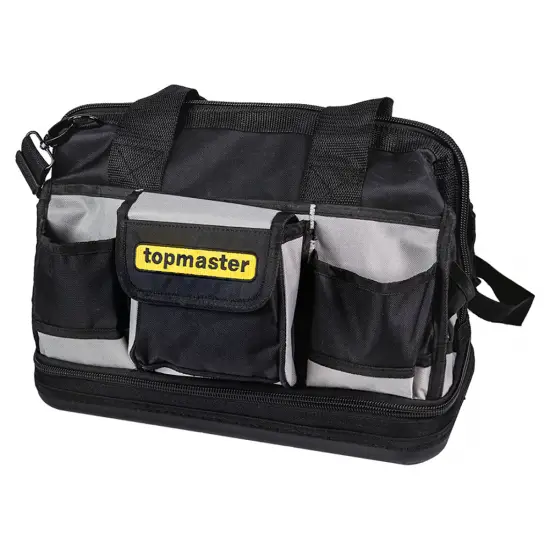 TOP MASTER Τσάντα Εργαλείων Ώμου Μαύρη Μ40xΠ23xΥ31εκ. 499949