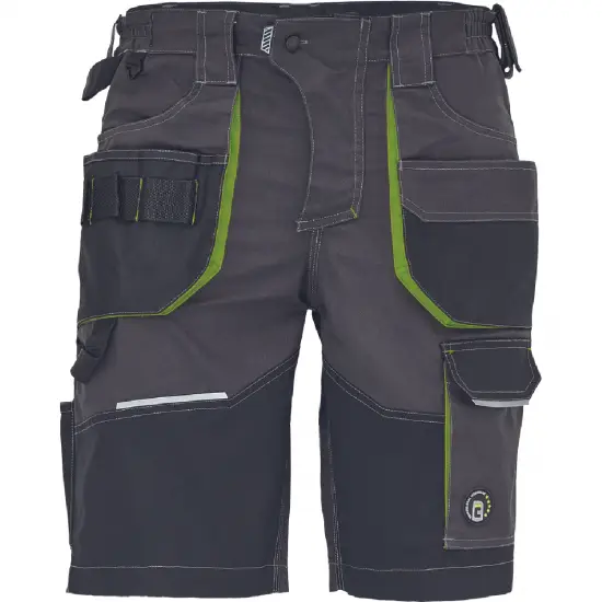 ΒΕΡΜΟΥΔΑ ΕΡΓΑΣΙΑΣ GREENDALE ΑΝΘΡΑΚΙ/ΛΑΙΜ 65%poly-35%cott, 270 g/m² No 64/3XL