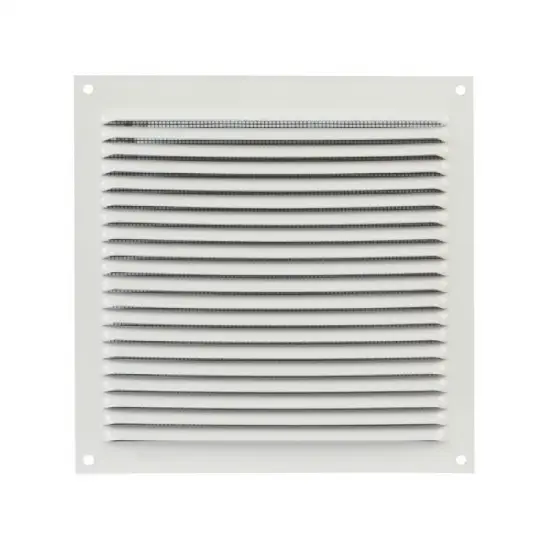 AMIG ΠΕΡΣΙΔΑ ΑΛΟΥΜΙΝΙΟΥ ΛΕΥΚΟ ΜΕ ΣΙΤΑ 300x300mm 23736