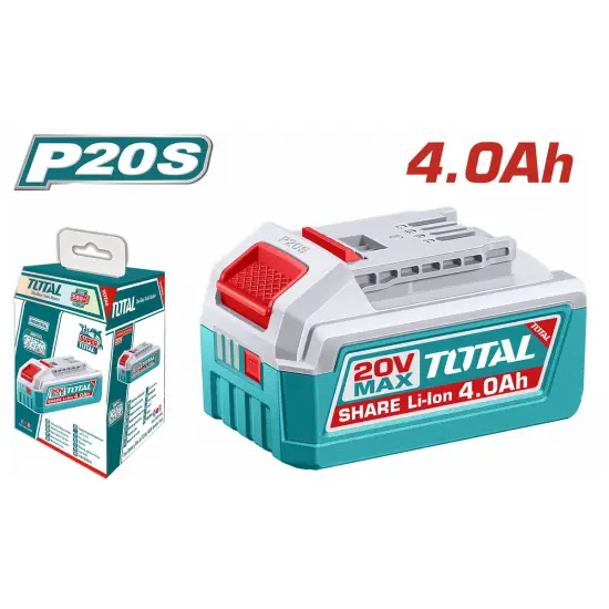 TOTAL ΕΠΑΓΓ. ΜΠΑΤΑΡΙΑ Li-ion 20V / 4Ah (TFBLI2002)