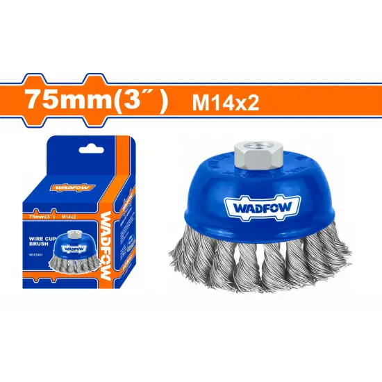 WADFOW ΣΥΡΜΑΤΟΒΟΥΡΤΣΑ ΤΡΟΧΟΥ ΠΛΕΚΤΗ 75mm / M14 (WCE2401)