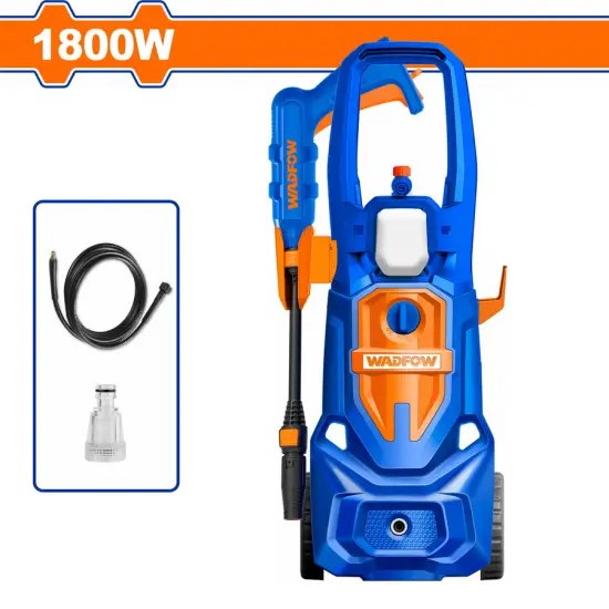WADFOW ΠΛΥΣΤΙΚΟ ΝΕΡΟΥ 1.800W / 130 Bar / Brush Motor (WHP3A18)