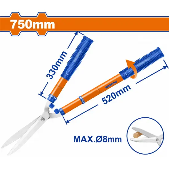 WADFOW ΨΑΛΙΔΙ ΧΛΟΗΣ-ΘΑΜΝΩΝ ΤΗΛΕΣΚΟΠΙΚΟ 550-750mm (WPR1E90)