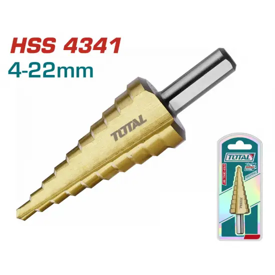 TOTAL ΕΠΑΓΓ. ΤΡΥΠΑΝΙ ΚΩΝΙΚΟ 4-22mm (TAC7542201)