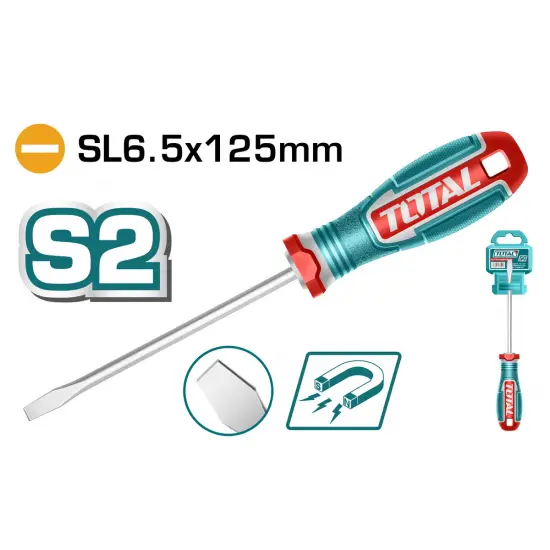 TOTAL ΕΠΑΓΓ. ΚΑΤΣΑΒΙΔΙ ΜΑΓΝΗΤΙΚΟ ΙΣΙΟ SL 6 Χ 125mm (TSDSL6125)