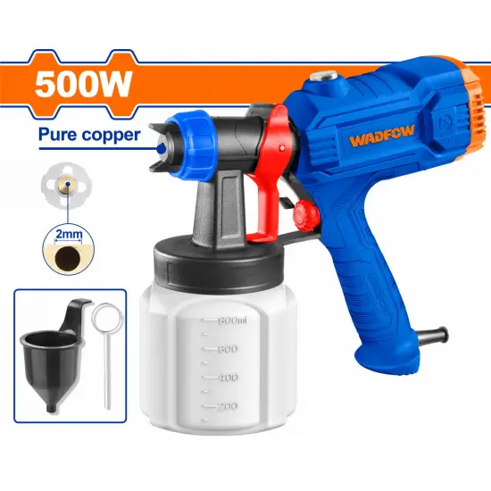WADFOW ΗΛΕΚΤΡΙΚΟ ΠΙΣΤΟΛΙ ΒΑΦΗΣ 500W (WEG1Α18)