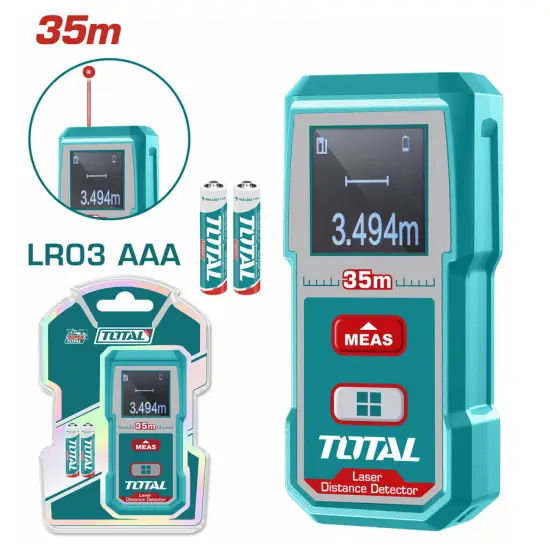 TOTAL ΜΕΤΡΗΤΗΣ ΑΠΟΣΤΑΣΕΩΝ LASER 0.05 - 35m (ΤMT53055)