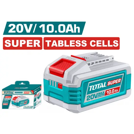 TOTAL ΕΠΑΓΓ. ΜΠΑΤΑΡΙΑ Li-ion 20V / 10Ah (TFBLI2129)