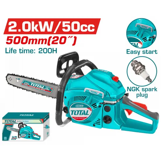 TOTAL ΒΕΝΖ/ΝΗΤΟ ΑΛΥΣΟΠΡΙΟΝΟ 50cc / 2.7HP / 50cm (TG5502011)
