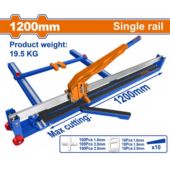 WADFOW ΕΠΑΓΓ. ΚΟΦΤΗΣ ΠΛΑΚΙΔΙΩΝ ΧΕΙΡΟΣ B.T 1200mm (WTR1201)