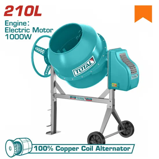 TOTAL ΜΠΕΤΟΝΙΕΡΑ ΗΛΕΚΤΡΙΚΗ 210Lit / 1.000W / 1.4HP (TCM2106-1)