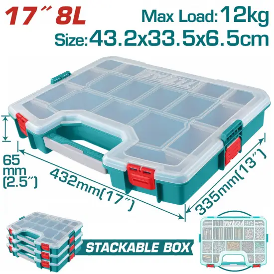 TOTAL ΤΑΜΠΑΚΙΕΡΑ ΕΡΓΑΛΕΙΩΝ 17" (TPBX1711)
