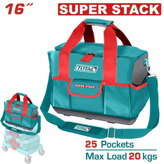TOTAL ΕΡΓΑΛΕΙΟΘΗΚΗ ΤΣΑΝΤΑ 16" SUPER STACK (THT16165)
