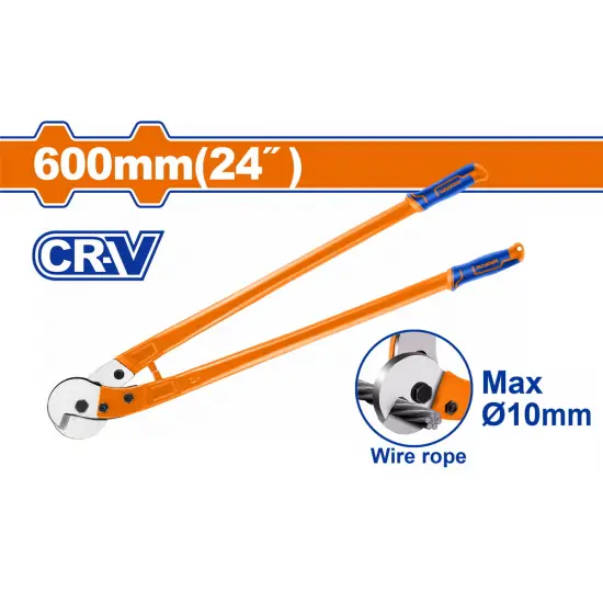 WADFOW ΚΟΦΤΗΣ ΣΥΡΜΑΤΟΣΧΟΙΝΟΥ 600mm / Φ-10mm (WBC6024)