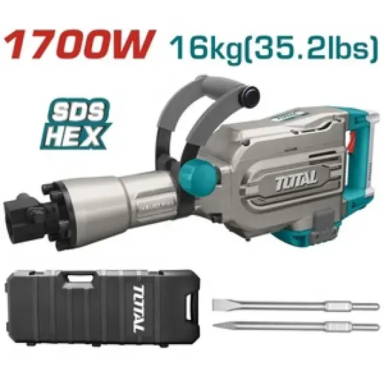 TOTAL ΕΠΑΓΓ. ΣΚΑΠΤΙΚΟ - ΚΑΤΕΔΑΦ. SDS-ΗΕΧ 1.700W / 45J (TH215456)