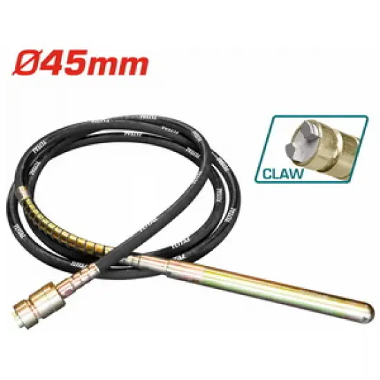 TOTAL ΕΠΑΓΓ. ΕΥΚΑΜΠΤΟΣ ΑΞΟΝΑΣ (ΜΑΡΚΟΥΤΣΙ) Claw type Φ-45mm / 6m (TPVP1451)