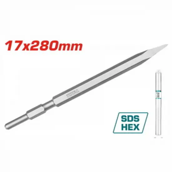 TOTAL ΒΕΛΟΝΙ SDS - HEX 17X280mm ΓΙΑ TH213006 / TH2130016 (TAC153171)