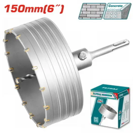 TOTAL ΔΙΑΜΑΝΤΟΚΟΡΩΝΑ ΜΠΕΤΟΥ SDS - PLUS 150mm (TAC4301501)
