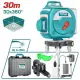 TOTAL ΑΛΦΑΔΙ LASER 3D ΑΥΤΟ-ΟΡΙΖΟΝΤΙΟΥΜΕΝΟ ΜΕ ΠΡΑΣΙΝΕΣ ΑΚΤΙΝΕΣ (TLL255267)
