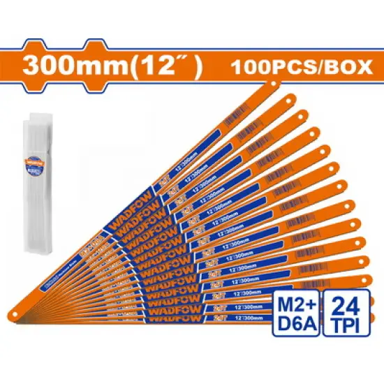 WADFOW ΠΡΙΟΝΟΛΑΜΑ Bi-Metal 300mm / 24T (WHB2H24)