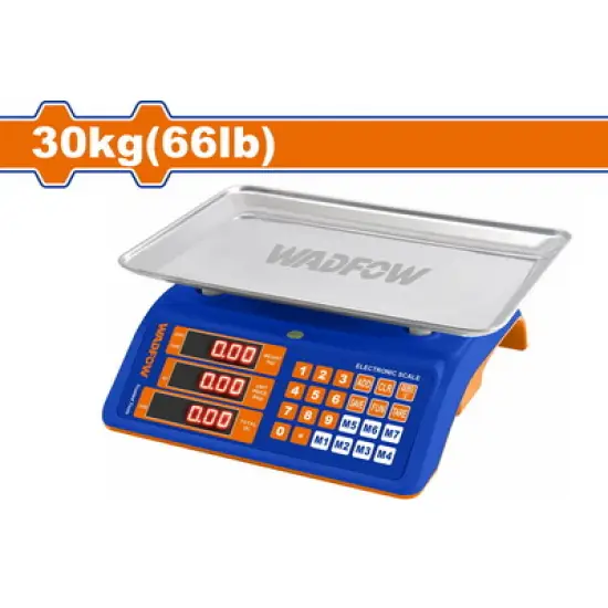 WADFOW ΗΛΕΚΤΡΟΝΙΚΗ ΖΥΓΑΡΙΑ 30Kg (WEC1520)