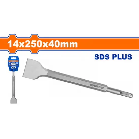WADFOW ΚΑΛΕΜΙ ΦΑΡΔΥ SDS-PLUS 14 X 250 X 40mm (WGZ1203)